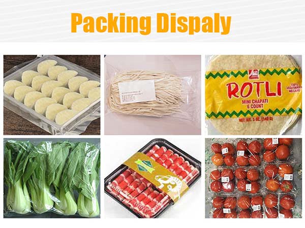 Packed food used in daily life