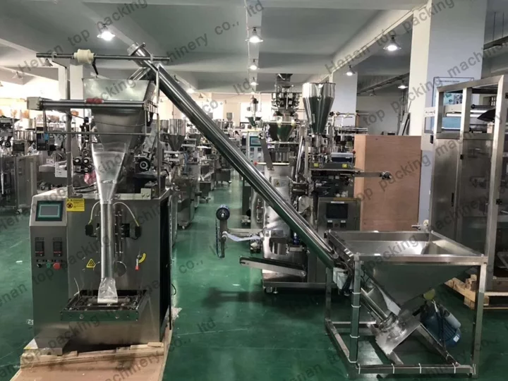 Automatic powder packing machine