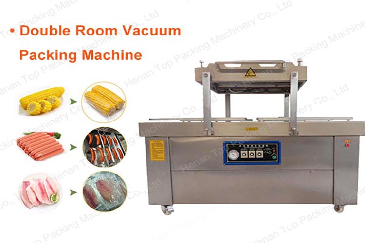 Double chamber vacuum sealer