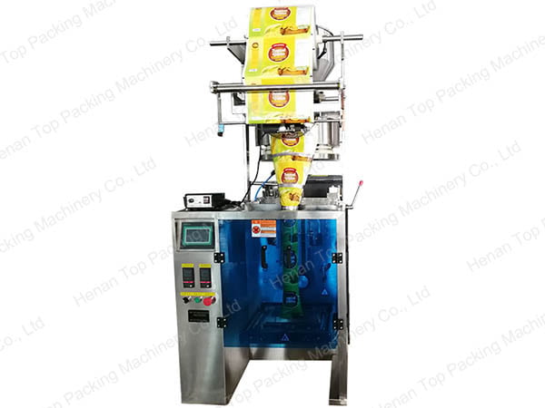 The granule packing machine is applicable to various particles.