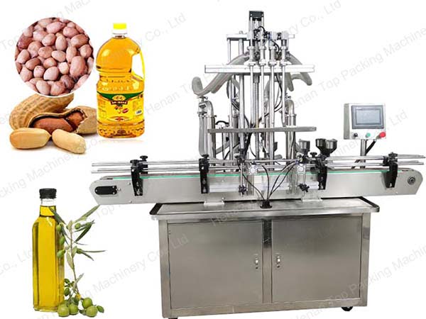 Multiple nozzles filling machine