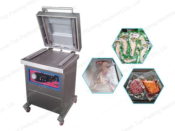 meat vacuumed by the single room, vacuum sealer