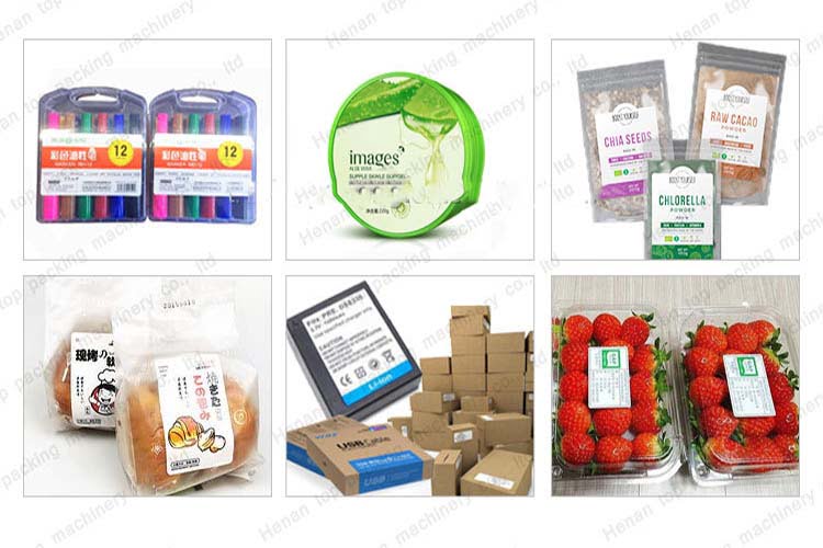 Applications of flat labeling machine