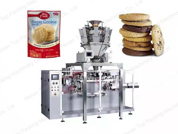 horizontal pouch feeding machine for grocery packing machine