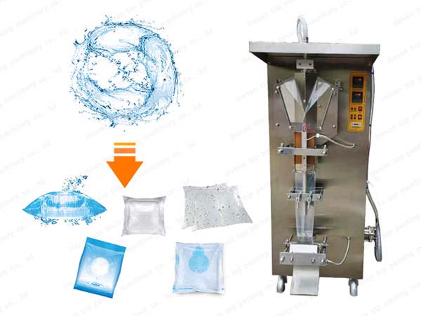 Machine d'emballage de sachets d'eau