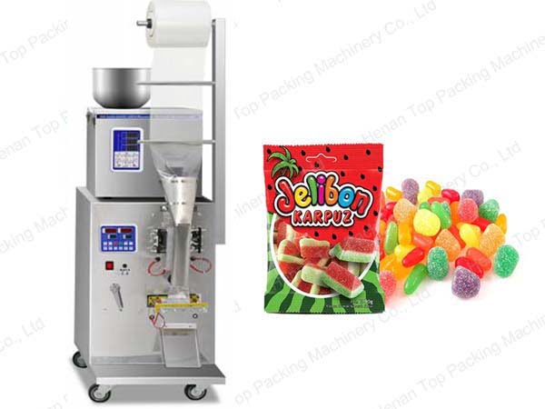 Máquina envasadora eléctrica de paquetes de dulces