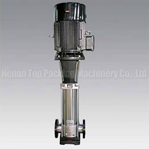 Vertical high-pressure pump