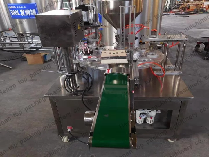 Yogurt cup filling machine for sale