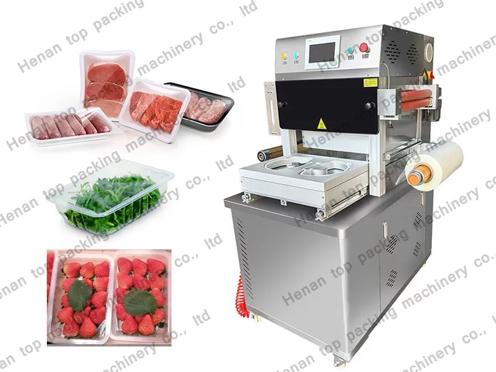 Modified atmosphere packing machine