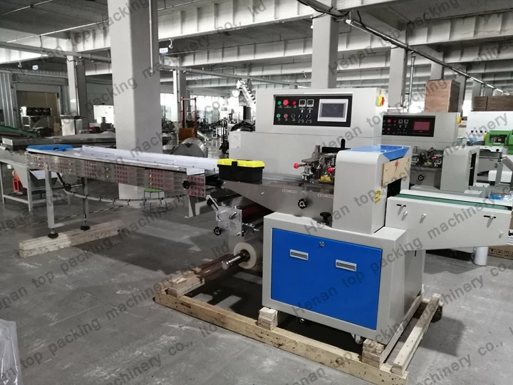 Máquina empacadora de almohadas