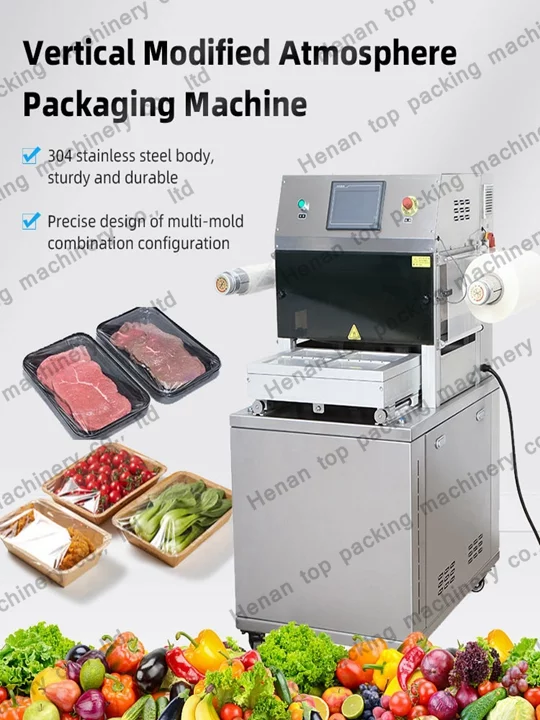 Map food packaging machine