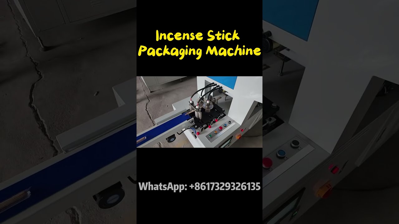 Incense Stick Packaging Machine 1 Automatic incense stick packagin 1