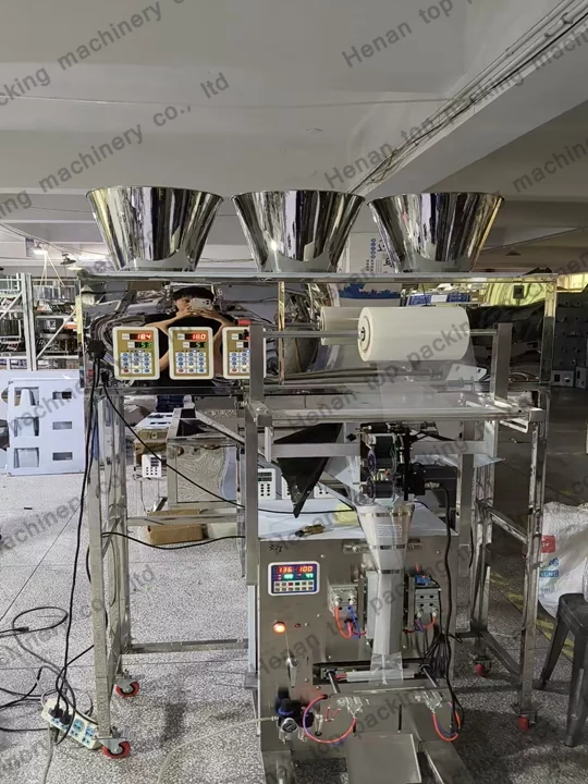 Commercial sugar packing machine