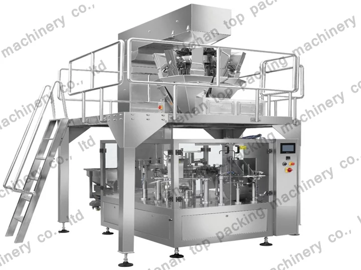 Premade pouch packing machine