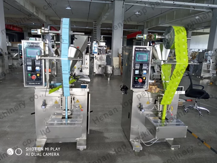 Powder packaging machine factory