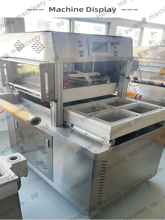Commercial continuous map packaging machine